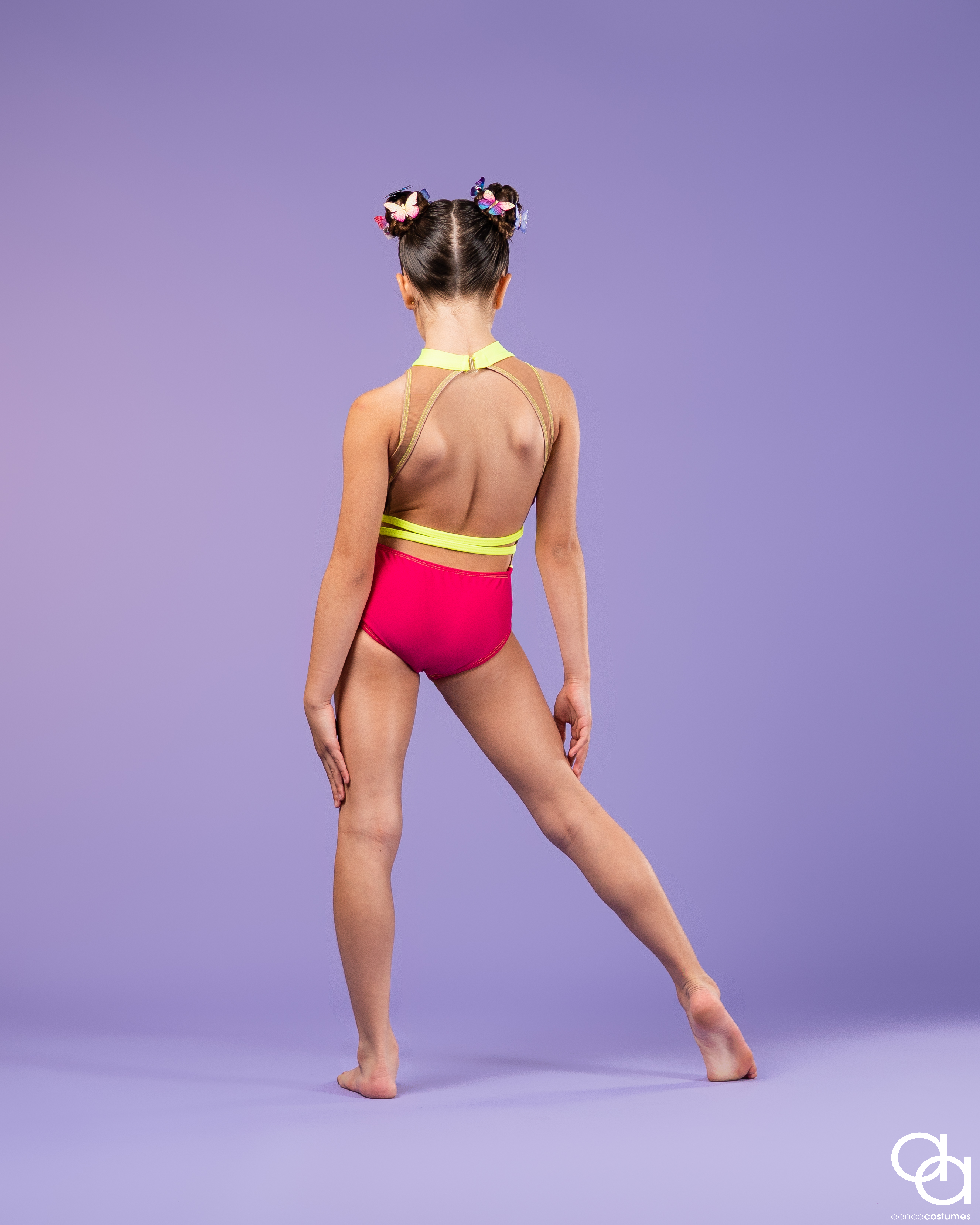 SWAN MOSAIC LEOTARD